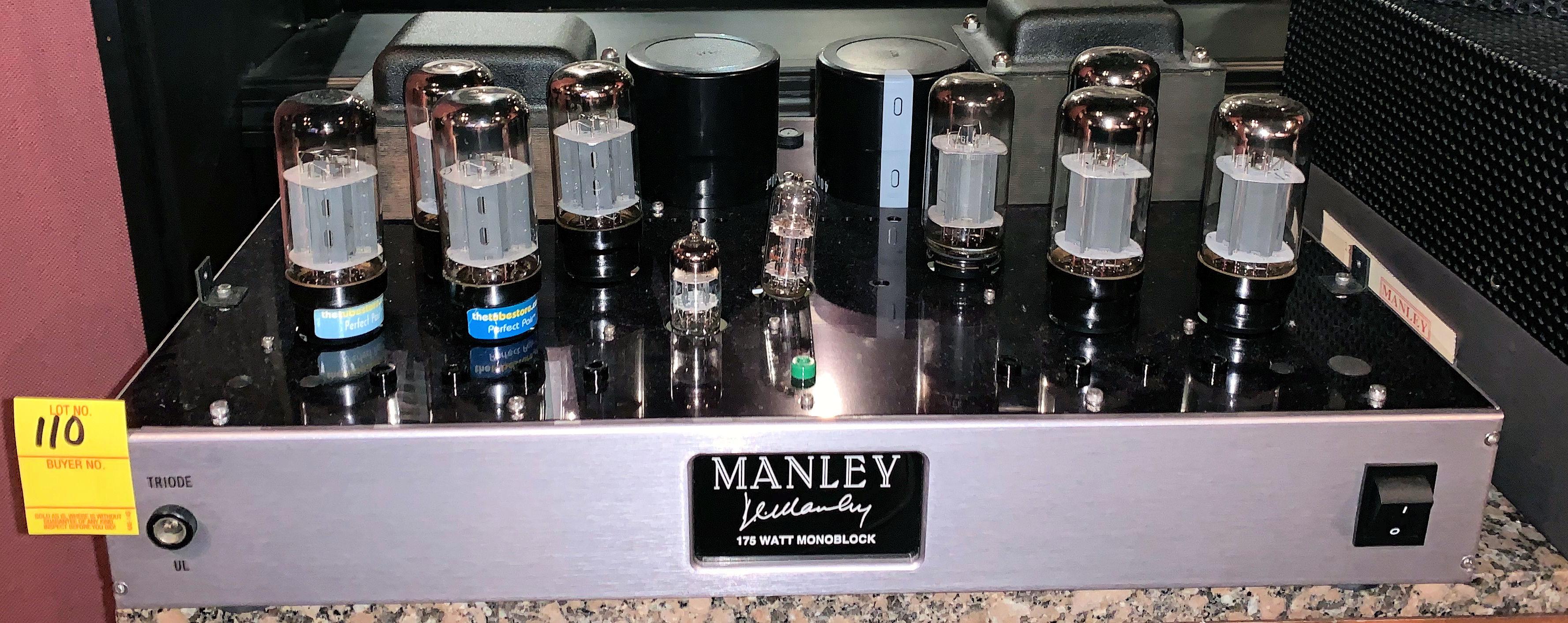 MANLEY 175 Watt MONOBLOCK Amplifier