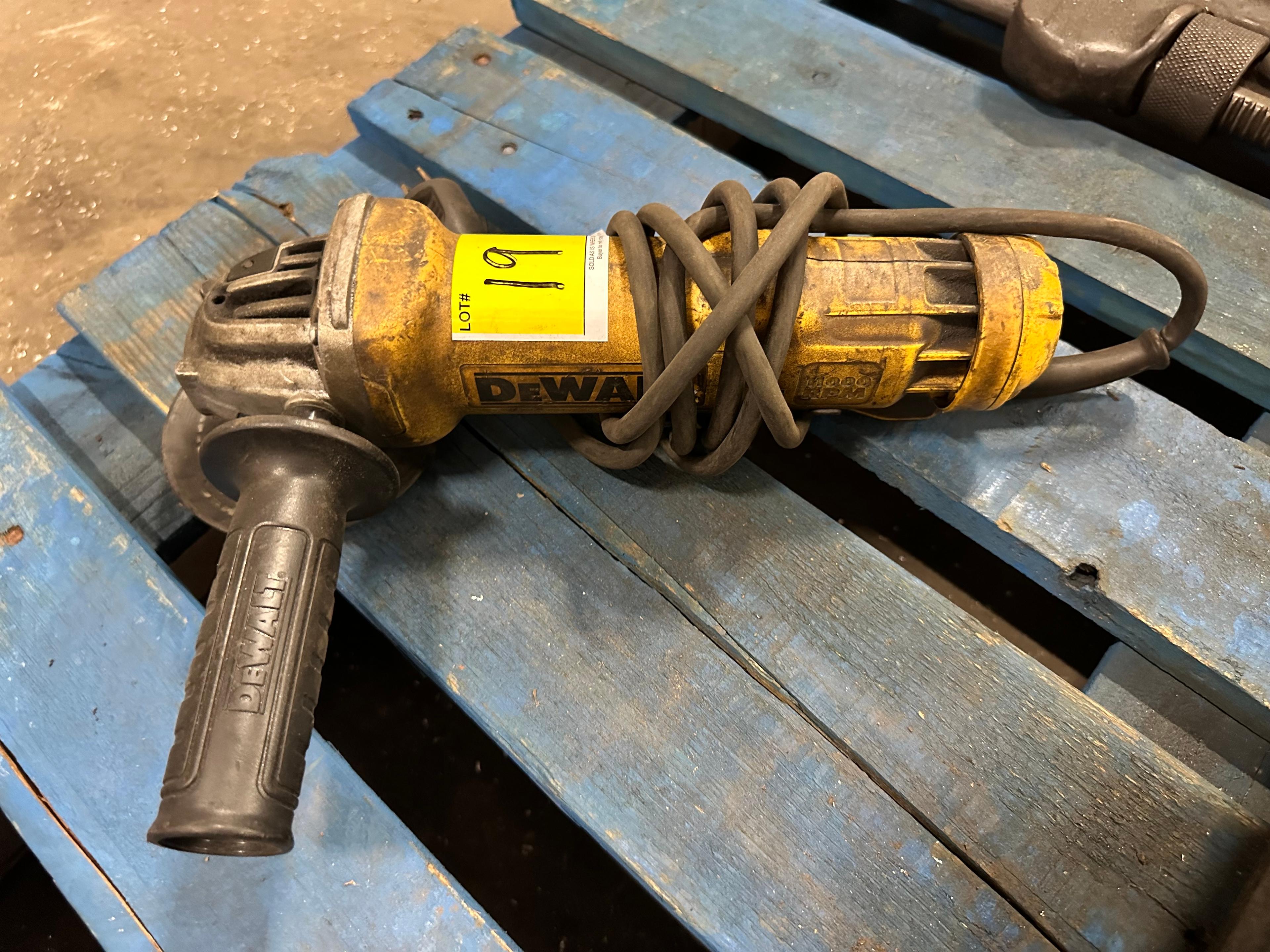 DEWALT GINDER