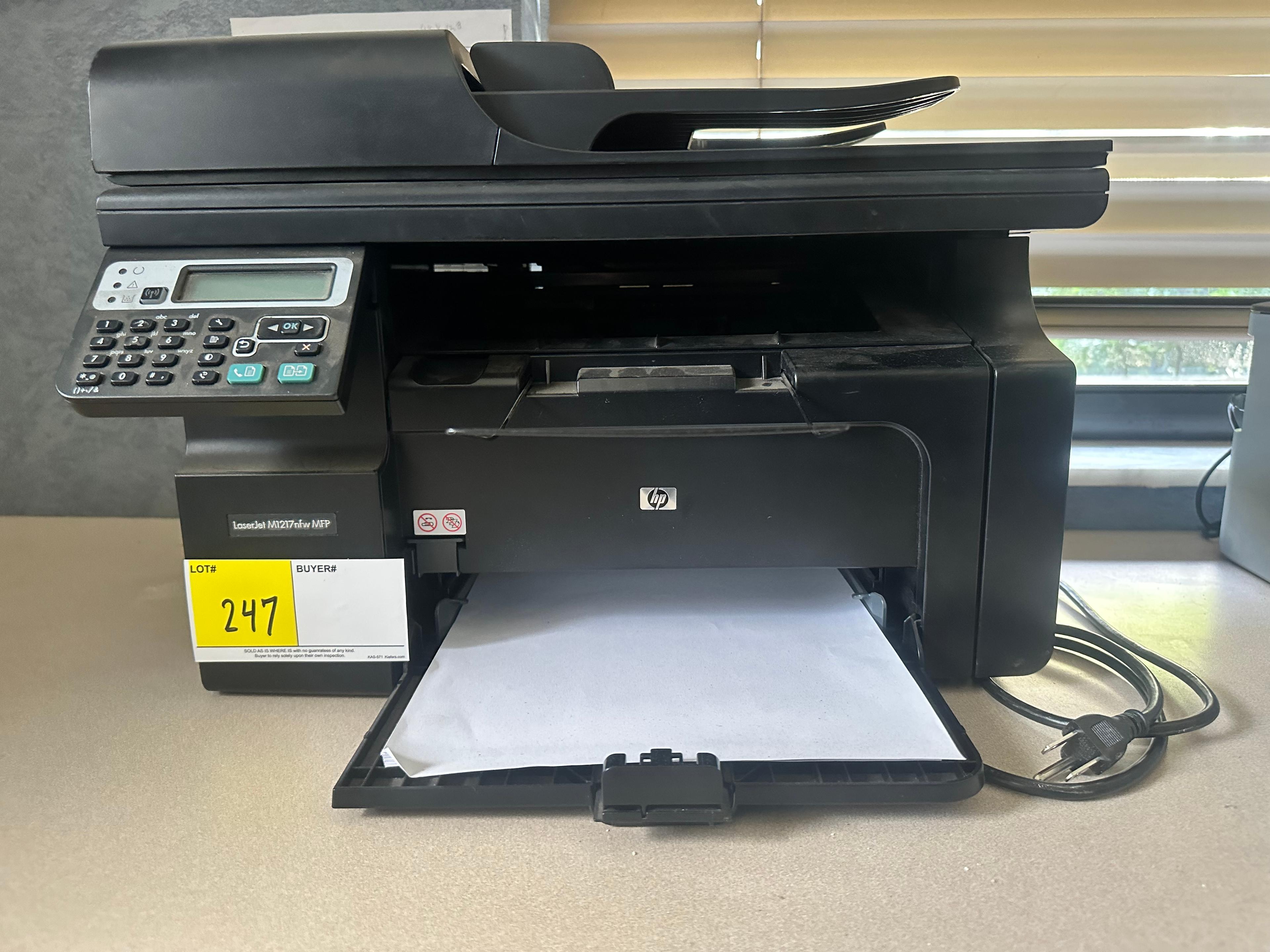 HP LASERJET M1217 PRINTER