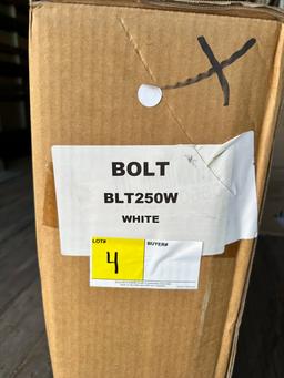 E-TEK BOLT E-BIKE, MODEL: BLT250W,  WHITE (FOLDABLE)