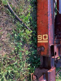 New Holland bale Handler