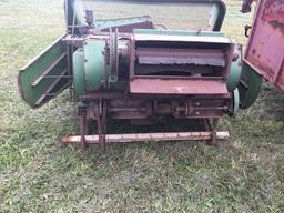 John Deere 235 2 row corn head