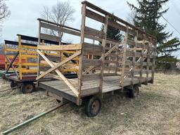 Kick Bale Wagon