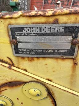 John Deere silage chopper