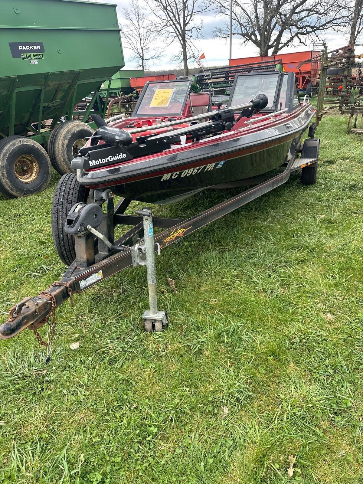Astro bass boat