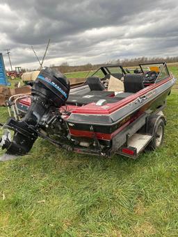 Astro bass boat
