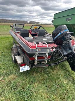 Astro bass boat