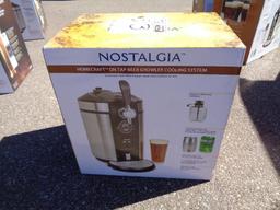 Nostalgia Home Tap Beer Growler Cooling System (new)