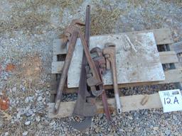 Pipe Wrenches (2)-24", (1)36" (1) 48"