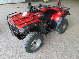 2001 Honda Rancher ES 350 4 Wheeler, 2wd, electronic shift, (Bill of Sale)