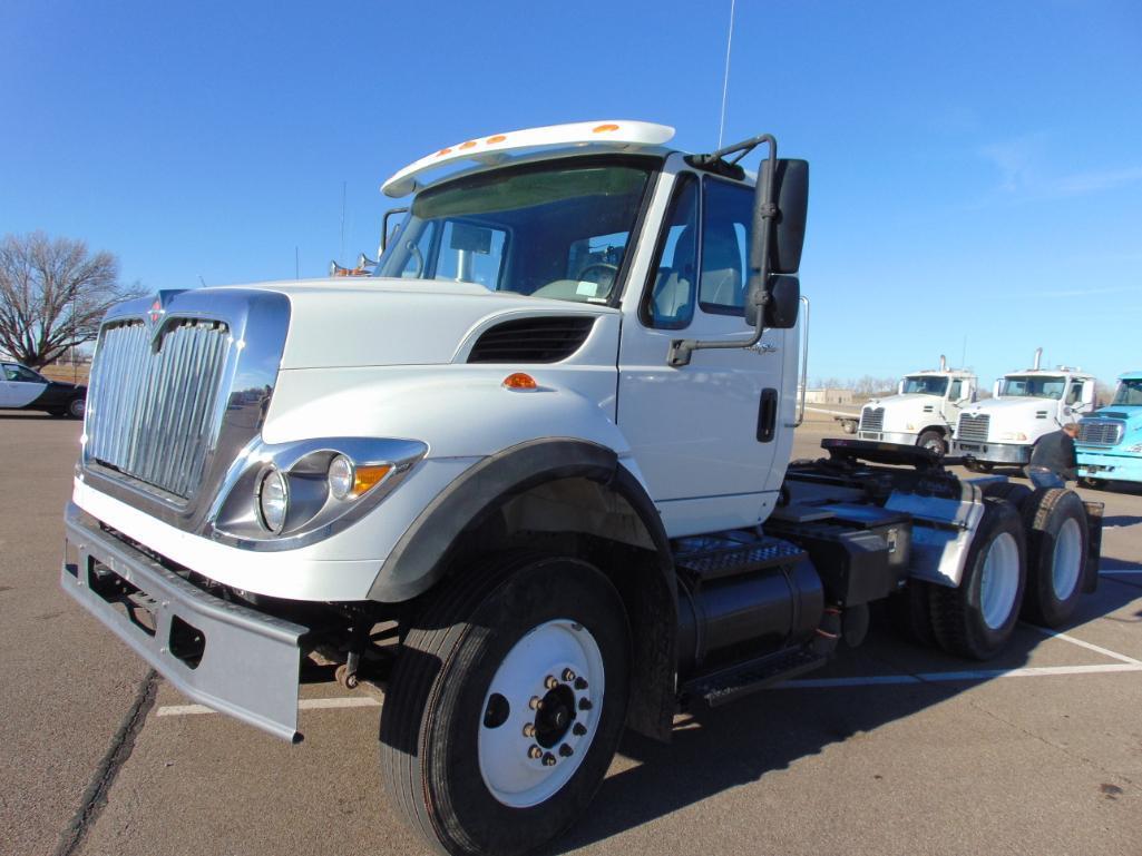 2009 IHC 7600 T/A Truck Tractor, s/n...1hswyahr39j101561, cummins eng, 13 spd trans, od reads 63761
