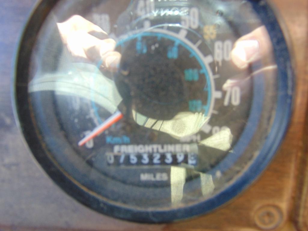 1987 Freightliner FLC T/A Dump Truck, s/n 1fuyycy88hh303701, cummins eng, 9 spd trans, od reads