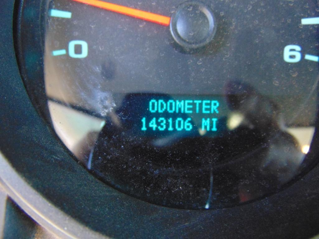2009 Chevy Silverado 1500 Extcab Pickup, s/n 2gcek133591131275, v8 eng, auto trans, od reads 143105