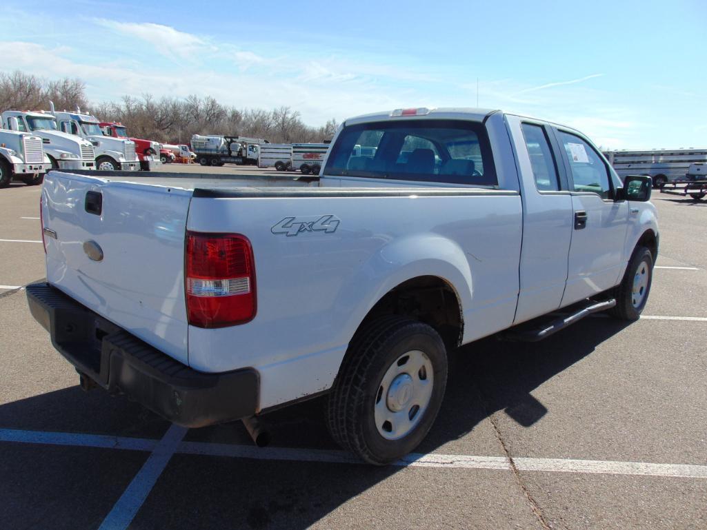 2008 Ford F150 4x4 Extcab Pickup, s/n 1ftpx14v58fb53956, v8 gas eng, auto trans, od reads 177355