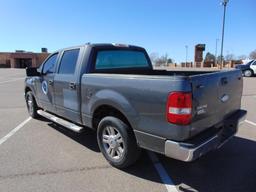 2007 Ford F150 Crewcab Pickup, s/n 1ftrw12w57kc70983, v8 gas eng, auto trans , od reads 130751 miles