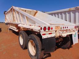 2011 Ranco T/A Belly Dump Rock Trailer, s/n 1d9sd4027br661235