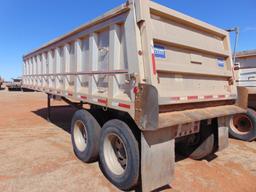 1998 Travis 30' T/A End Dump Trailer, s/n 1t91f3022w1247393, a/r