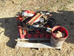 Pallet of assorted shop items...