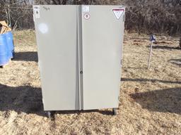 Metal Cabinet on rollers
