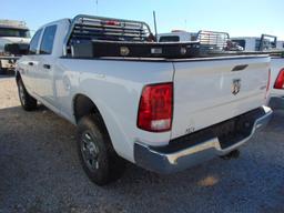 2018 Dodge Ram 2500 Crewcab 4x4 Pickup, s/n 3c6ur5cj8jg329901, cummins eng, auto trans, od reads