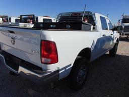 2018 Dodge Ram 2500 Crewcab 4x4 Pickup, s/n 3c6ur5cj8jg329901, cummins eng, auto trans, od reads