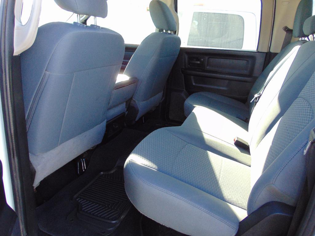 2018 Dodge Ram 2500 Crewcab 4x4 Pickup, s/n 3c6ur5cj8jg329901, cummins eng, auto trans, od reads