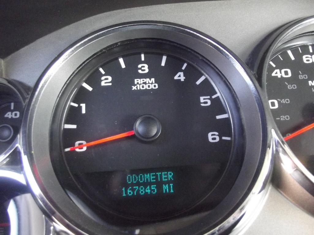 2013 Chevy 3500 Crewcab 4x4 Pickup, s/n 1gc4kzcgxdf224629, v8 gas eng, auto trans, od reads 167845