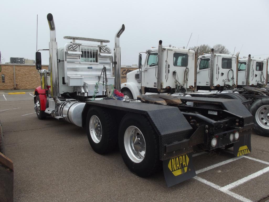 2015 IHC LONESTAR T/A TRUCK TRACTOR, S/N 3HSCXAPR8FN697184, 500 CUMMINS, 18 SPD TRANS, OD READS