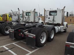 2015 FREIGHTLINER 122SD T/A TRUCK TRACTOR, S/N 3AKJGNDV2FDGR0803, DETROIT ENG, 10 SPD TRANS, OD