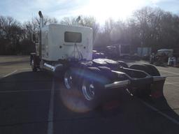 2013 PETERBILT 389 T/A TRUCK TRACTOR, S/N 1XPXD49X1DD209934, 525 HP ISX ENG, 18 SPD TRANS, OD READS