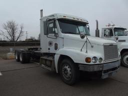 1999 FREIGHTLINER...C120 T/A TRUCK TRACTOR, S/N 1FUYSSEBXXLB74150, DETROIT 60 ENG, 10 SPD TRANS, OD