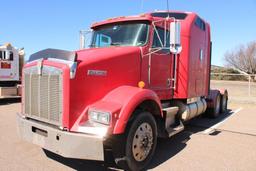 1996 KENWORTH T800 T/A TRUCK TRACTOR,...1XKDD69X3TJ664773, CUMMINS N14 ENG, 10 SPD TRANS, OD READS
