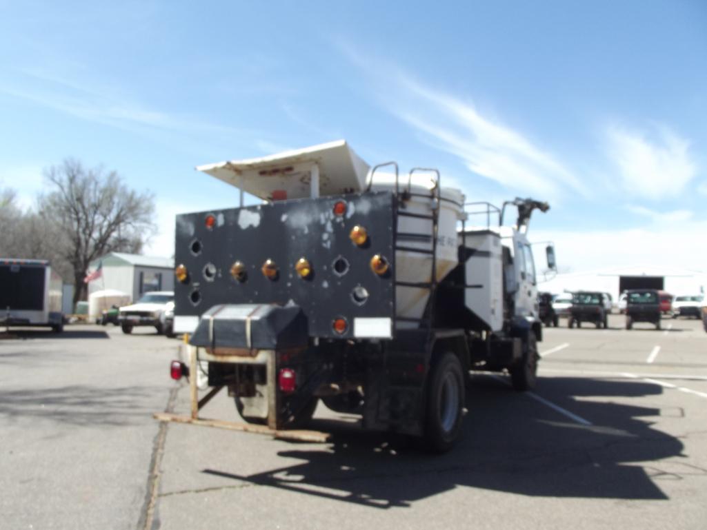 1998 GMC T7500 PATCH TRUCK, S/N 1GDMC7C1J8WJ509967, CAT ENG, AUTO TRANS, OD READS 151628 MILES