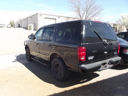 2002 FORD EXPEDITION 4X4 SUV, S/N 1FMPU16LB00031, V8, AUTO TRANS, OD READS 228111 MILES