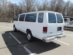 1996 FORD CLUB WAGON VAN, S/N 1FBJS3186T8B01493, V8, AUTO TRANS, OD READS 158127 MILES...
