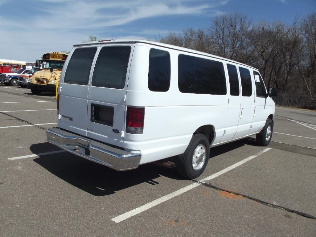 1996 FORD CLUB WAGON VAN, S/N 1FBJS3186T8B01493, V8, AUTO TRANS, OD READS 158127 MILES...