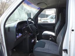 1996 FORD CLUB WAGON VAN, S/N 1FBJS3186T8B01493, V8, AUTO TRANS, OD READS 158127 MILES...