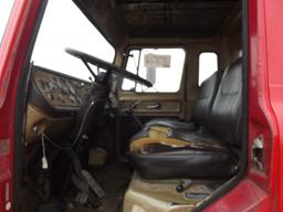 1974 IHC CARGOSTAR 1950B BOARDMAN FIRE TRUCK, S/N 22795DCA17310, DIESEL ENG, 5 SPD TRANS, OD READS