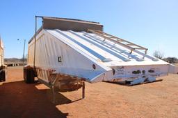 2012 MANAC...T/A SINGLEGATE BELLY DUMP ROCK TRAILER, S/N 5MC11402XDP015273