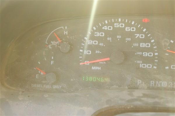 2004 FORD F350 BALE SPIKE FLAT BED, 6.0 ENG, AUTO TRANS,