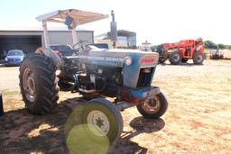 FORD 5000 FARM TRACTOR, HOUR METER READS 2040 HRS, CANOPY, 3PT, 540 PTO, 3 REMOTES