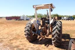 FORD 5000 FARM TRACTOR, HOUR METER READS 2040 HRS, CANOPY, 3PT, 540 PTO, 3 REMOTES
