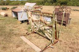 HEAD CHUTE/CALF TABLE