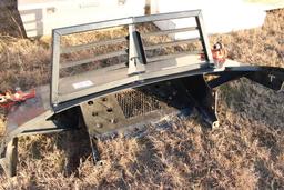 FRONT BUMPER WITH (2) RIGID PIPE VISES. LOCATED IN YARD 1 ELMORE CITY...
