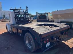 2008 KENWORTH T300 S/A GIN POLE TRUCK, S/N 2NKMHN6X58M218900, PACCAR ENG, 6 SPD TRANS, OD READS