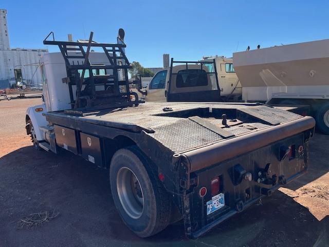 2008 KENWORTH T300 S/A GIN POLE TRUCK, S/N 2NKMHN6X58M218900, PACCAR ENG, 6 SPD TRANS, OD READS