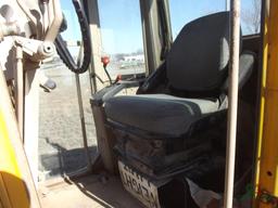 JOHN DEERE 672B MOTOR GRADER, S/N519990, SCARFIER, 14' M.B, CAB,