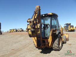 2003 CASE 580 SUPER M 4X4 LOADER BACKHOE, S/N 0374650, G.P BKT, CAB, HOUR METER READS 4401 HRS
