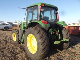 2015 JOHN DEERE 6115M FARM TRACTOR, S/N 815405, CAB, RUNS GOOD, (NO TRANSMISSION OR HYD)