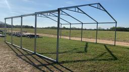 23W X 24L GALVANIZED STEEL BUILDING FRAME